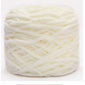 Soft Velvet Yarn Chenille Yarn for Crocheting &Knitting Super Bulky 150g(a single skein of yarn is ample for crafting a single slipper）