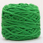 Soft Velvet Yarn Chenille Yarn for Crocheting &Knitting Super Bulky 150g(a single skein of yarn is ample for crafting a single slipper）