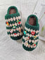 DIY Handmade Christmas Crochet Slipper Material Set/Finished Crochet Slipper(Free Tutorial)- (15%off on sale)