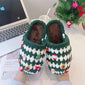 DIY Handmade Christmas Crochet Slipper Material Set/Finished Crochet Slipper(Free Tutorial)- (15%off on sale)