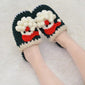 Christmas DIY Handmade Crochet Slipper Material Set