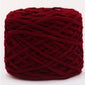 Soft Velvet Yarn Chenille Yarn for Crocheting &Knitting Super Bulky 150g(a single skein of yarn is ample for crafting a single slipper）