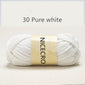 T Shirt Yarn, Elastic Fabric Cloth Spaghetti Yarn for Hand DIY Footwear Bag Blanket Cushion Crocheting Projects - 100g, 32-35 Meters