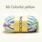 T Shirt Yarn, Elastic Fabric Cloth Spaghetti Yarn for Hand DIY Footwear Bag Blanket Cushion Crocheting Projects - 100g, 32-35 Meters