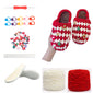 DIY Handmade  Crochet Slipper Material Set(Free Tutorial)/Finished Crochet Slipper