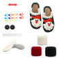 Christmas DIY Handmade Crochet Slipper Material Set