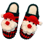 Handmade Santa Patterns Crocheting Slippers/DIY Material Set -Free Tutorial Guide(15%off)